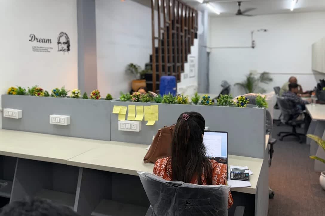 The Bright Vibes workspace