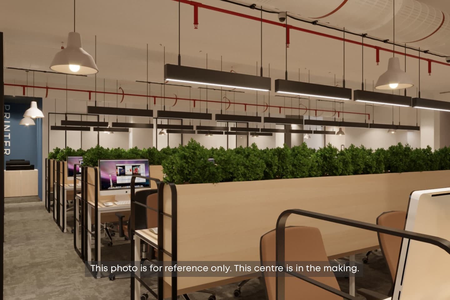 The ClubCo coworking space in Janakpuri, Delhi