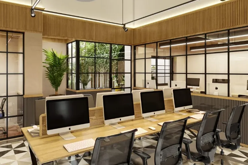 The Nest Coworking workspace