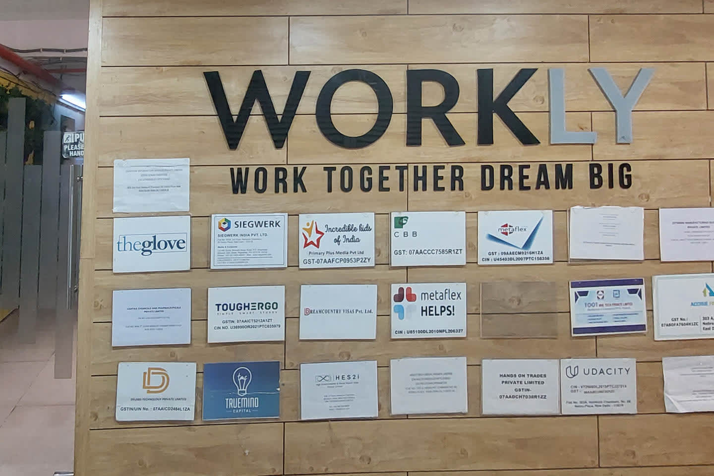 Coworking space in Nehru Place, Delhi