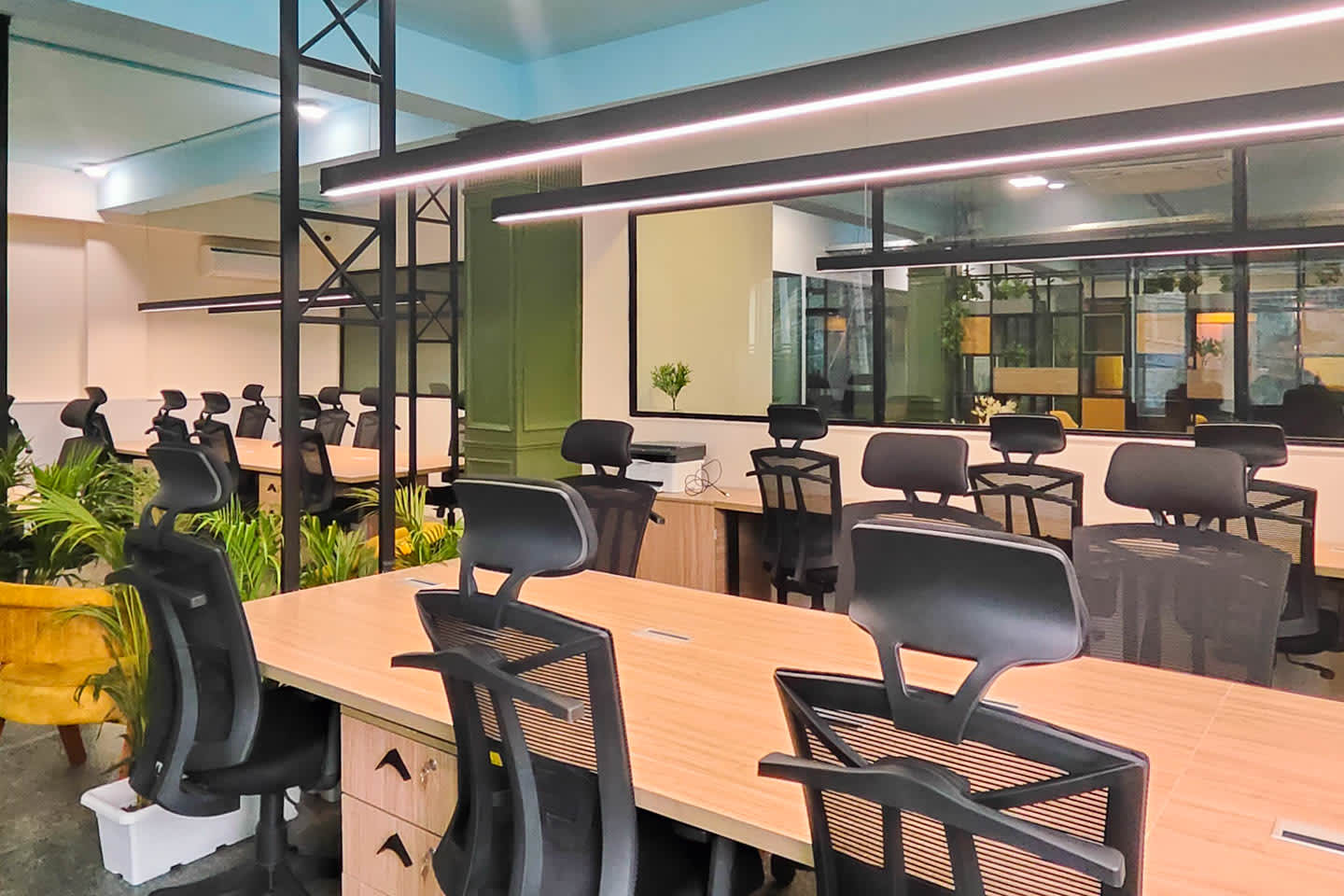 Warm shell office