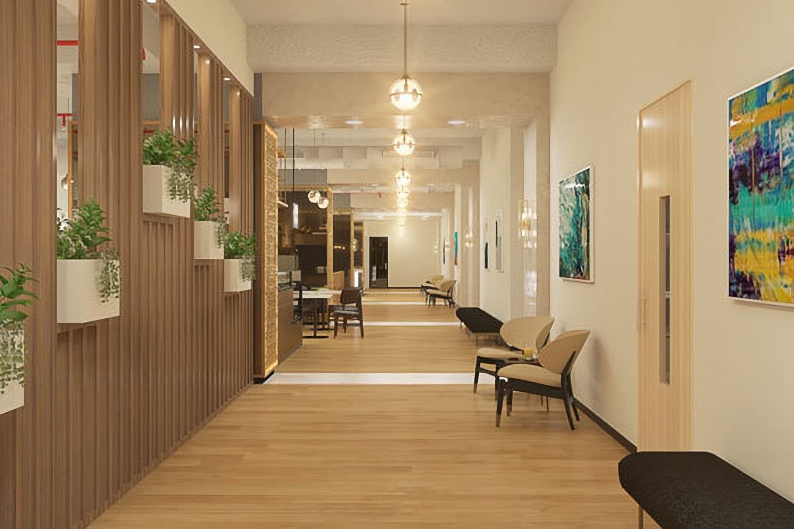 awfis One International Centre interior