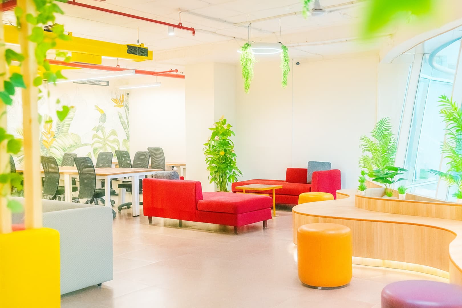 Community Coworks Akruti Trade Center interior