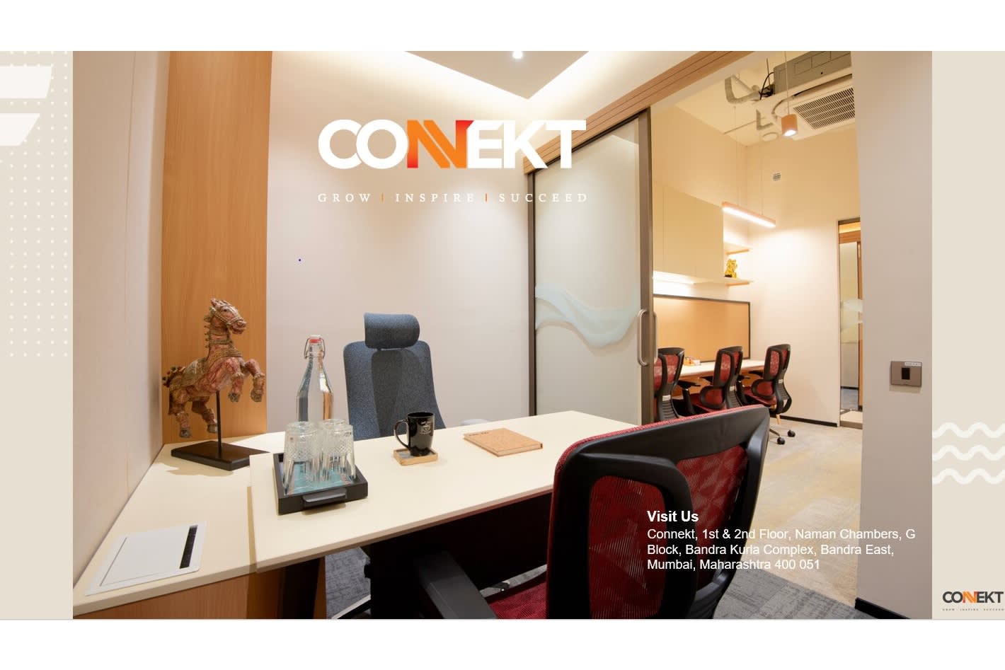 Connekt BKC Naman Chambers interior