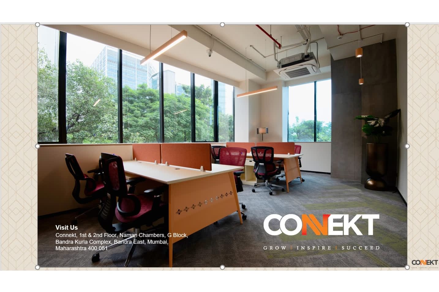 Coworking space in Bandra Kurla Complex, Mumbai