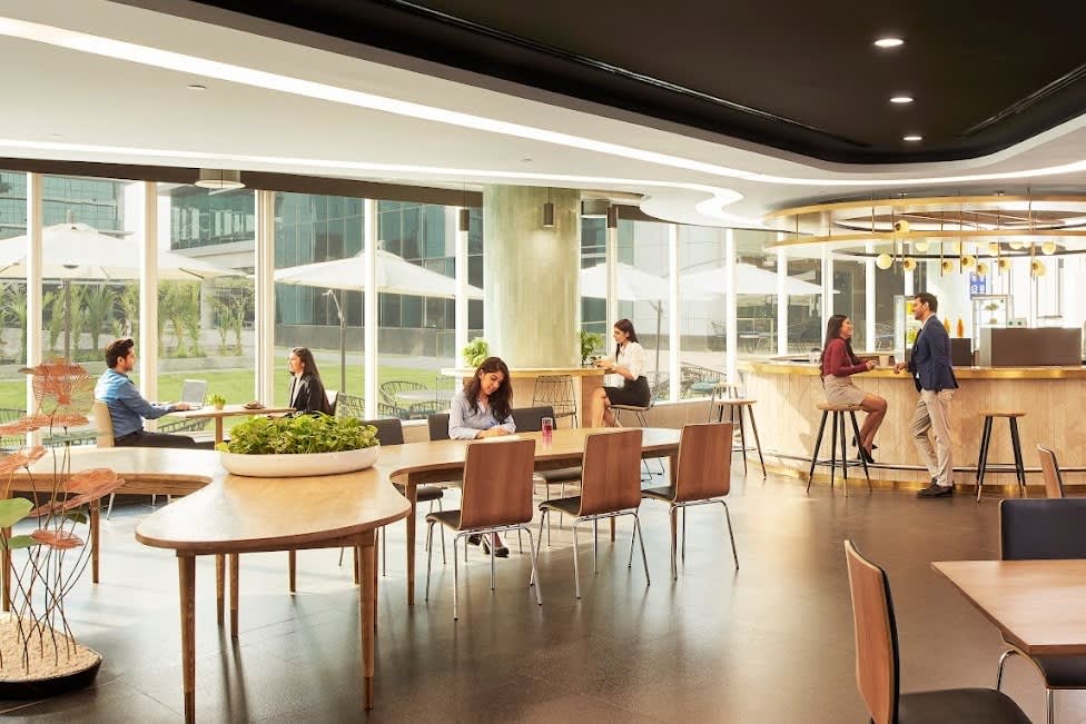 COWRKS Equinox Commercial Centre interior