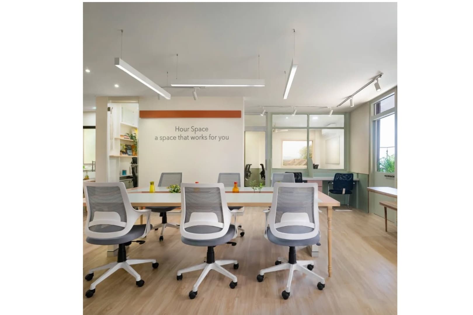 Hour Space AMA House workspace