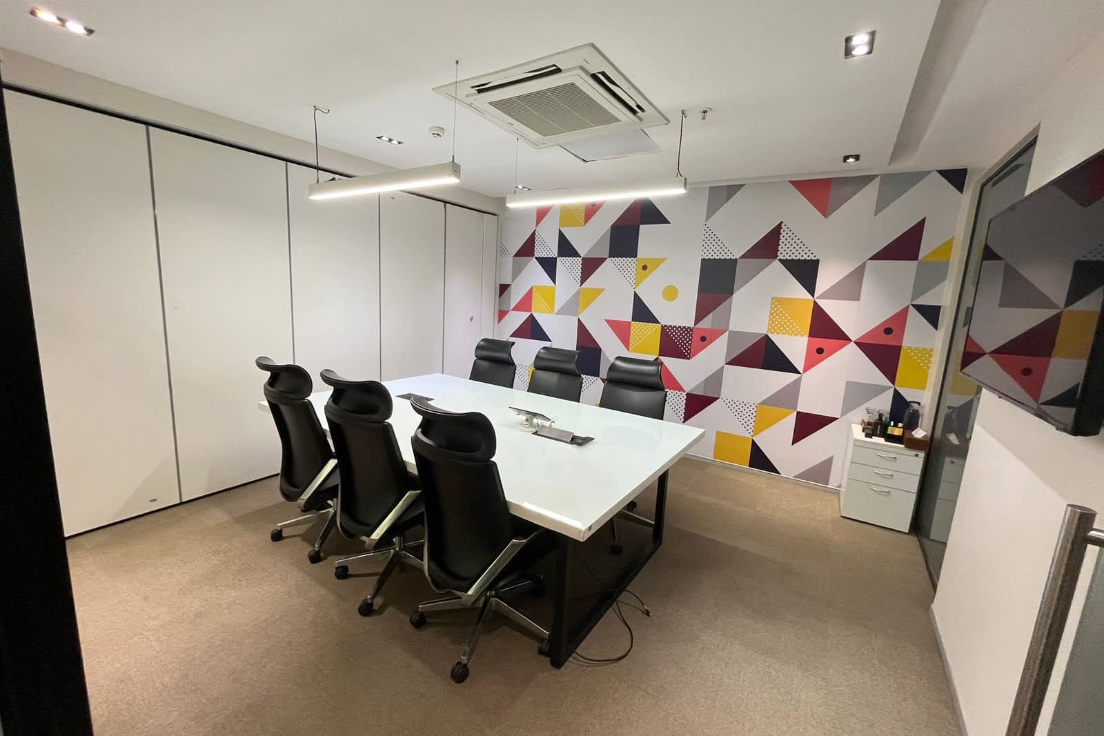6 Seater Meeting Room interior