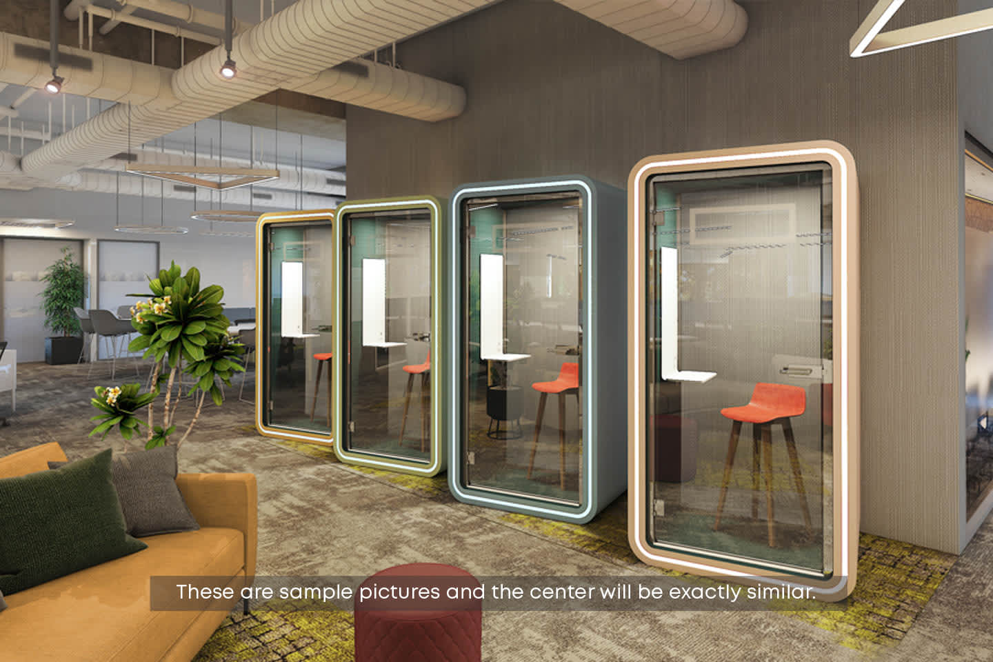 Table Space Godrej BKC workspace