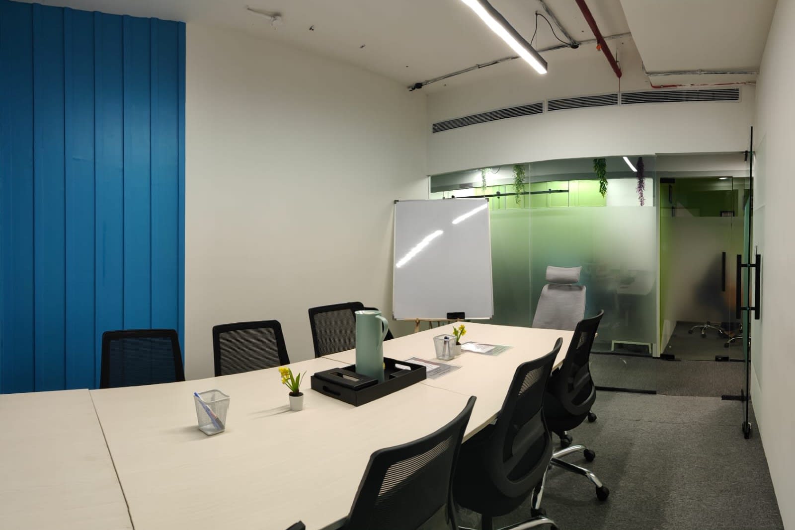 9 Seater Meeting Room interior