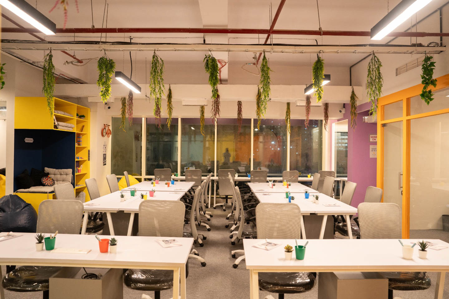 Teloz Spaces Synergy Business Park interior