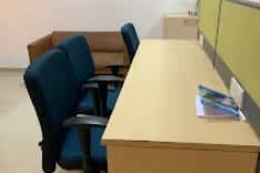 Vibrant Business centre interior