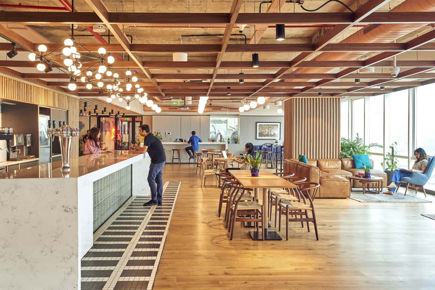 WeWork Enam Sambhav interior